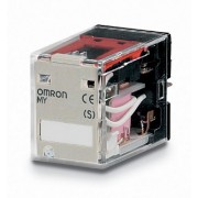 Реле серии MY-S, форма контактов 4PDT, напряжение питания 24 V DC MY4 24DC (S)