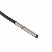 Индуктивный датчик, диаметр 3мм, экранированный, 0.8мм, DC, 3-wire, PW, NPN NO E2E-C03SR8-WC-C1 2M O
