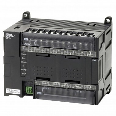 Промышленный контроллер PLC (ПЛК) CP1L, 18 вх., 12 вых, питание 24В, Ethernet, CP1L-EM30DT-D