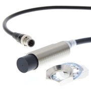 E2E-X20MB1TL18-M1TJ 0.3M OMS - Датчик индуктивный, латунь никелир., стандартный корпус, M18, незапод