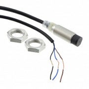 E2B-M12KN05-WP-B1 2M OMI - Датчик индуктивный M12, латунь никелированная, короткий корпус, незаподли