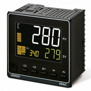 E5AC-CX4A5M-004 - Контроллер температуры цифровой серии E5AC, четыре вспомогательных выхода