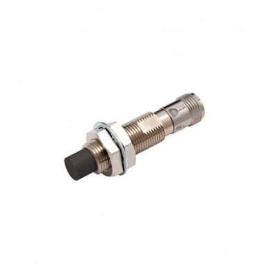 E2E-X8MB1T12-M1 OMS - Датчик индуктивный, латунь никелир., короткий корпус, M12, незаподлицо, 8 мм,