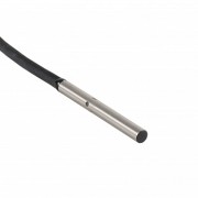 Индуктивный датчик, диаметр 3мм, экранированный, 0.8мм, DC, 3-wire, PW, PNP NO E2E-C03SR8-WC-B1 2M O