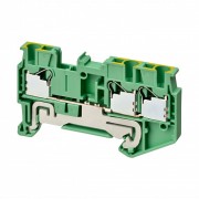 Клемма серии XW5 Push-in Plus , 2.5 мм2, один полюс, земля, однорядная, 1:2 напряжение 500 В, ток 17