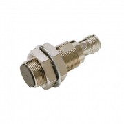 E2E-X12B1T18-M1 OMS - Датчик индуктивный, латунь никелир., короткий корпус, M18, заподлицо, 12 мм, D