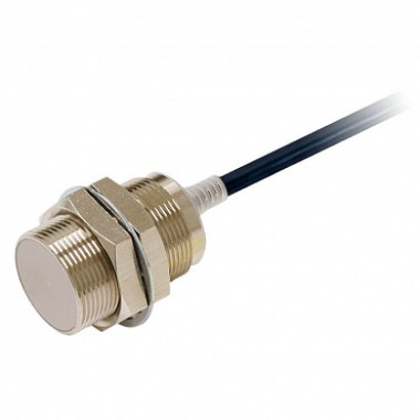E2E-X15B3D30 2M OMS - Датчик индуктивный, латунь никелир., короткий корпус, M30, заподлицо, 15 мм, D