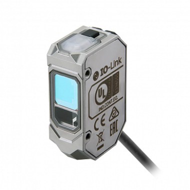 E3AS-HL150LMN 2M OMS - Датчик фотоэлектрический, нержавеющая сталь, красный лазер класс 1