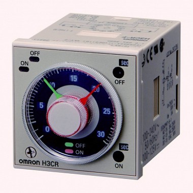 H3CR-FN AC24-48/DC12-48 OMI - Твердотельный сдвоенный таймер серии H3CR-F, 11 пиновая модель, мерцан