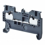 Клемма серии XW5 Push-in Plus , 1.5 мм2, один полюс, однорядная, 1:1, черная, напряжение 500 В, ток