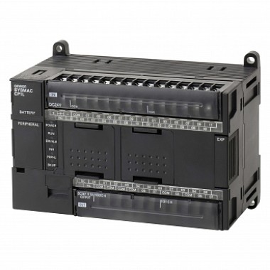 Промышленный контроллер PLC (ПЛК) CP1L, 24 вх., 16 вых, питание 220 В, 2 опц. порта CP1L-M40DR-A