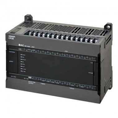 Промышленный контроллер PLC (ПЛК) CP2E-S, 24 вх., 16 вых, питание 24 В, RS-232C, CP2E-S40DT-D