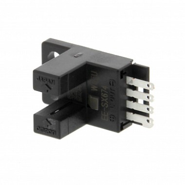 Миниатюрный фотоэлектрический датчик, скрытый монтаж, NPN, разъем EE-SX674