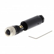 разъем датчика M08 PVC 3 pin прямой - Lumberg Y92E-M08PVC3Sconf-L