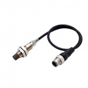 E2E-X8MB1T12-M1TJ 0.3M OMS - Датчик индуктивный, латунь никелир., короткий корпус, M12, незаподлицо,