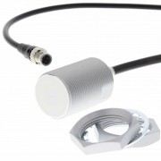 E2EQ-X20D230-M1TGJ-T 0.3M OMS - Датчик индуктивный, латунь никелир., защита от сварки, M30, заподлиц