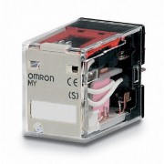 Реле серии MY-S, форма контактов DPDT, напряжение питания 220/240 V AC MY2 220/240AC (S)
