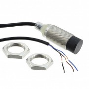 E2B-M18KN10-WP-B1 2M OMI - Датчик индуктивный M18, латунь никелированная, короткий корпус, незаподли