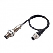 E2E-X6B1TL12-M1TJ 0.3M OMS - Датчик индуктивный, латунь никелир., стандартный корпус, M12, заподлицо