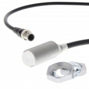 E2EQ-X11D218-M1TGJ-T 0.3M OMS - Датчик индуктивный, латунь никелир., защита от сварки, M18, заподлиц