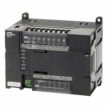 Промышленный контроллер PLC (ПЛК) CP1L, 12 вх., 8 вых., питание 24В, Ethernet, CP1L-EL20DT-D