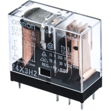 Клипса-держатель для колодки PY08 для монтажа твердотельного реле серии G3F(G3FD) PYC-P