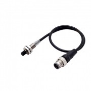 E2E-X6MB1T8-M1TJ 0.3M OMS - Датчик индуктивный, нерж. сталь, короткий корпус, M8, незаподлицо, 6 мм,