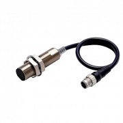 E2E-X12B1TL18-M1TJ 0.3M OMS - Датчик индуктивный, латунь никелир., стандартный корпус, M18, заподлиц