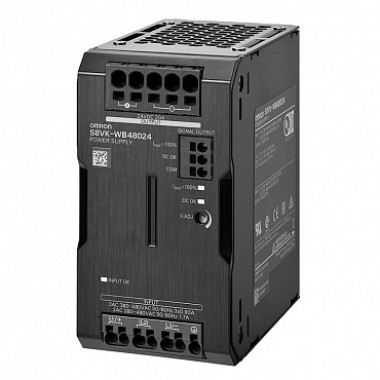 Блок питания серии S8VKW-B, напряжение питания 3 фазы 400VAC, выход: 48 В, 480 Вт