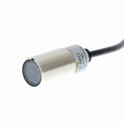 Датчик фотоэл. E3FB, M18, металл, красный свет, рефлекторный с MSR, 0.1-4м, NPN, на свет/темноту, ка