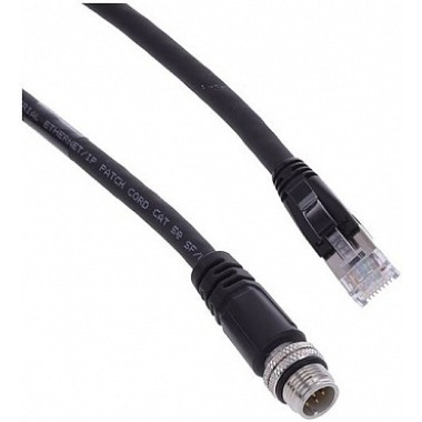 Кабель V430, Host, Ethernet, штекер M12 8-pin / RJ45, прямой, 5м V430-WE-5M