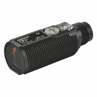 Датчик фотоэлектрический E3FA,M18,пласт.,крас.св.,рефл. с MSR,0.1-4м,PNP, E3FA-RP21 OMI