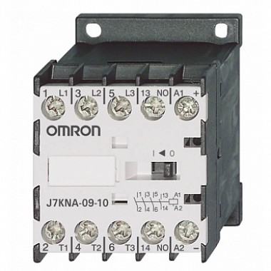 J7KNA-09-10 24D - Миниконтактор для двигателей серии J7KNA, ток двигателя 9 А, 1 NO 0 NC, напряжение