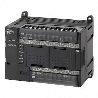 Промышленный контроллер PLC (ПЛК) CP1L, 18 вх., 12 вых, питание 220 В, CP1L-M30DR-A