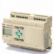 ZEN-20C1AR-A-V2 - Программируемое реле ZEN, питание 100-240В, 12 входов 220В, 8 выходов (реле), ЖК-д