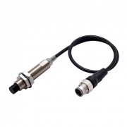 E2E-X10MB1TL12-M1TJ 0.3M OMS - Датчик индуктивный, латунь никелир., стандартный корпус, M12, незапод