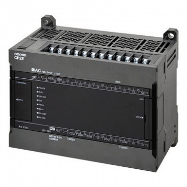 Промышленный контроллер PLC (ПЛК) CP2E-S, 18 вх., 12 вых, питание 24 В, RS-232C, CP2E-S30DT1-D