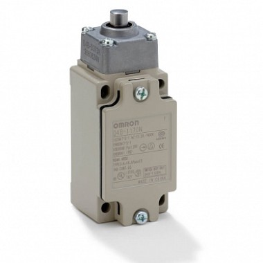 D4B-4170N - Концевой выключатель безопасности, plunger, SPDB NO/NC, мгновенного действия, 10 A