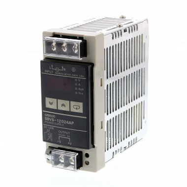 Импульсный блок питания серии S8VS, мощность 120 Вт, выходное напряжение 24 V DC, S8VS-12024AP