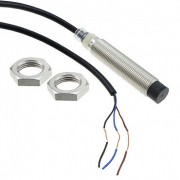 E2B-M12LN08-WP-B1 2M OMI - Датчик индуктивный M12, латунь никелированная, стандартный корпус, незапо