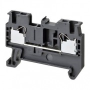 Клемма серии XW5 Push-in Plus , 2.5 мм2, один полюс, одноряд.,1:1, черн., напр.800В, XW5T-P2.5-1.1-1