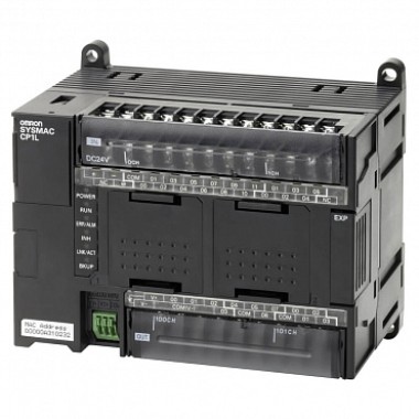 Промышленный контроллер PLC (ПЛК) CP1L, 18 вх., 12 вых., питание 24В, Ethernet, CP1L-EM30DT1-D