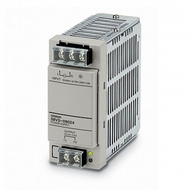 Импульсный блок питания серии S8VS, мощность 90 Вт, вых напр 24 V DC, монтаж на винты, S8VS-09024