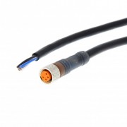 кабель датчика M08 PVC 4 pin прямой нерж. 5 м - Lumberg Y92E-M08PVC4S5M-L