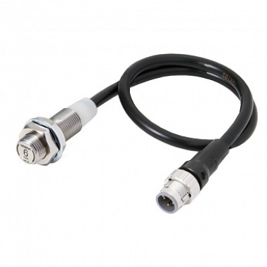 E2EW-X6B1T12-M1TJ 0.3M OMS - Датчик индуктивный цельнометаллический, нержавеющая сталь 303, M12, зап