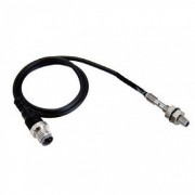 Индуктивный датчик, M4, экранированный, 0.8мм, DC, 3-wire, Pig-Tail, PNP NO E2E-S04SR8-CJ-B1 0.3M OM