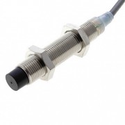 E2A-M12LN08-WP-B1 5M - Датчик индуктивный M12, латунь никелированная, стандартный корпус, незаподлиц