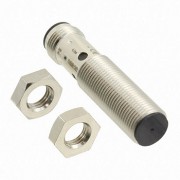 E2B-M12KS04-M1-B1 OMI - Датчик индуктивный M12, латунь никелированная, короткий корпус, заподлицо, 4