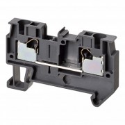 Клемма серии XW5 Push-in Plus , 4.0 мм2, один полюс, однорядная, 1:1, черная, напряжение 800 В, ток