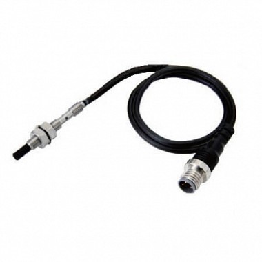 Индуктивный датчик, M5, неэкранированный, 3мм, DC, 3-wire, Pig-Tail, PNP NO E2E-S05N03-CJ-B1 0.3M OM